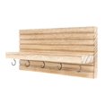 thumbnail image 3 of Soporte para llaves de pared, colgador decorativo para llaves, ganchos de pared para decoración del hogar con estante, estante colgante para entrada, 3 of 9