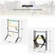 thumbnail image 4 of Juego de ladderball de acero premium Gater: incluye material de acero resistente, sistema de puntuación incorporado y todos los accesorios incluidos, 4 of 8