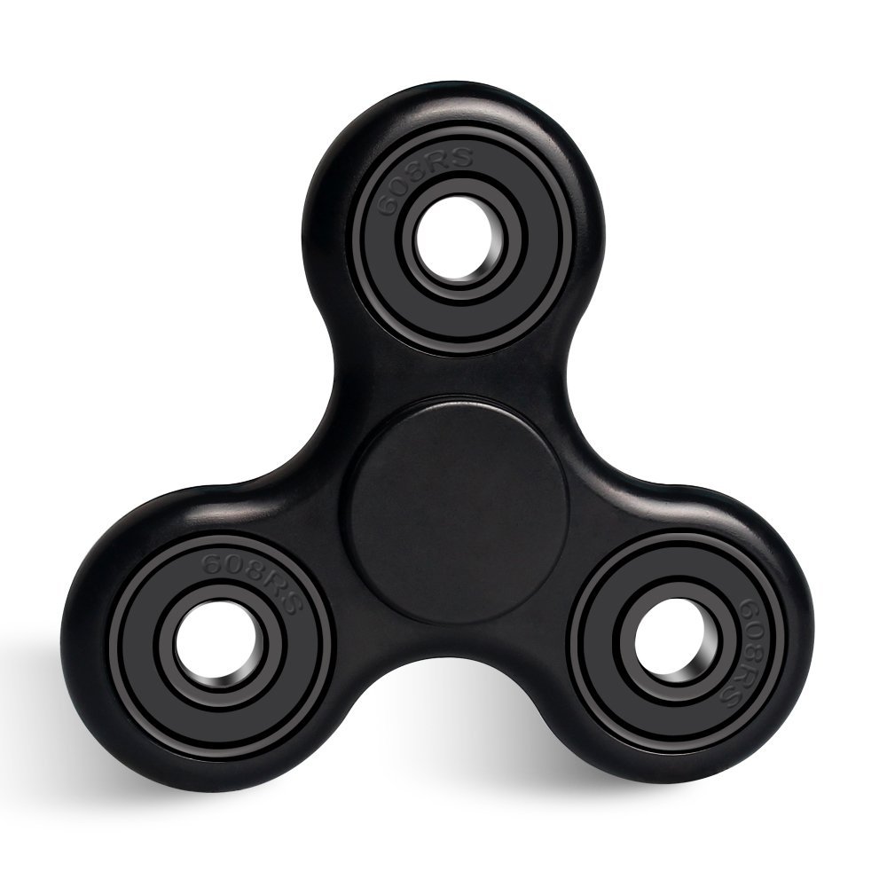 Fidget Spinner, Hand Spinner Stress Reducer Toy [Tri-Spinner] Anxiety ...