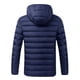 thumbnail image 5 of Ceisia Men's Regular-Fit Hooded Full-Zip 29-Zone Heated USB-Charging Warm Coat Gift, 5 of 7