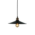 thumbnail image 2 of 1 Light Down Mini Pendant with Black finish, 2 of 3