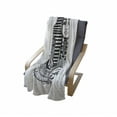 thumbnail image 4 of Egyptian Print Soft Flannel Fleece Throw Blanket, Hand-drawn Vintage Tattoo Art of an Pharaoh with Winged Ankh, Cozy Plush for Indoor and Outdoor Use, 70" x 90", Black and White, by Ambesonne, 4 of 6