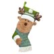 thumbnail image 2 of Ganfancp Decoraciones Navideñas Decoraciones Colgantes Medias de Caramelo Medias de Regalo Regalos Navideños Medias Navideñas Verdes Ofertas y Liquidaciones 1X Amuleto de Calcetín, 2 of 6