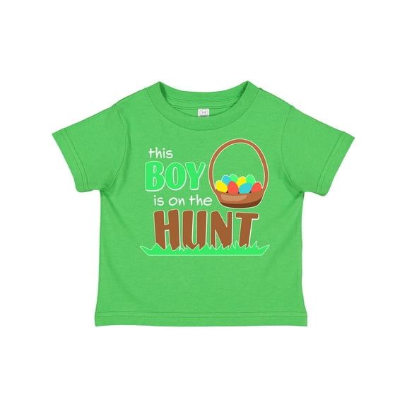 Inktastic This Boy is on the Hunt- Easter Eggs Boys Toddler T-Shirt