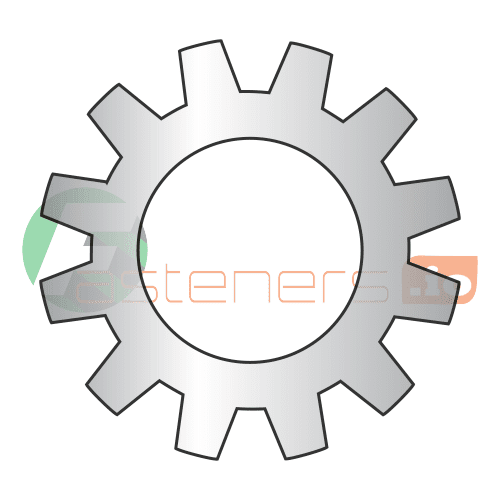 M8 External Tooth Lock Washers / 188 Stainless Steel / DIN6797A