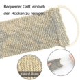 thumbnail image 3 of Back Washing Strap Horsehair Glove Back Exfoliating Sponge In 100% Natural Hemp Compatible With Body Back Shower Bath Men Women, 3 of 5