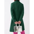 thumbnail image 5 of FUNING  Women's Elegant Single Breasted Coat Long Sleeve Mid Winter Overcoat Work Office Pea Coats, 5 of 6