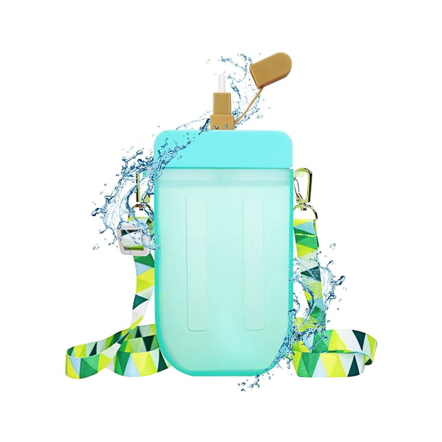 De Agua Con Correa Para El Hombro Helado Diseño Pajitas Jarra De Agua Para Niños Adultos Yuarrent HA043029-02