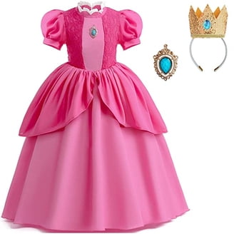 Dress Up America Costume de reine pour fille – Costume de princesse Renaissance – Ensemble robe royale et couronne