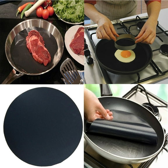 Non-Stick Pan,Frying Pan 4Pcs Non Liner Stick Pan High Temperature Kitchen，Dining Bar