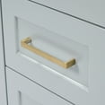 thumbnail image 5 of Ariel Taylor 73 In. Double Rectangle Sink Vanity With Carrara White Marble 0.75In Countertop In Grey, 5 of 11