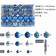 thumbnail image 2 of Christmas Decoration Balls Hanging Christmas Tree Hanging Balls Hanging Party Balls Hanging Christmas Balls Set, 2 of 3