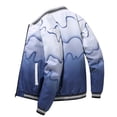 thumbnail image 4 of Maoxin Men's Coats and Jackets Men's Fashion Casual Sports Breathable First Slim Long Sleeve Hoodless Casual Coat/jacket Blue 5XL, 4 of 8