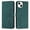 Green, variant on GSFY Wallet Case for iPhone 14 with Card Holder and Wrist Strap, PU Leather Magnetic Flip Folio Stand Cover for iPhone 14 6.1 inch, Black
