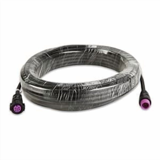 Garmin Boat Autopilot Control Unit Extension Cable 010-11156-31 CCU Extension Cable; Compatible With Garmin Marine Autopilot Systems; 49.2 Foot Length; Black; Threaded Collar