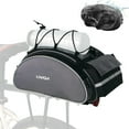 thumbnail image 1 of Lixada Lixada 13L Versatile Bicycle Rear Seat Pack with Rain Cover, Adjustable Shoulder Strap, and Reflective Safety Strip for Enhanced Night Visibility, Grey, 1 of 6