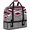 Multicolour 3, variant on Herdesigns Cheer Black Grey Foldable Travel Duffel Bag with Shoe Compartment, Weekend Overnight Carry On Bags for Men Women, Large Sports Gym Luggage