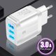 thumbnail image 1 of XWSHYW Aparatos Electrónicos Cargador Ue Rápido Qc 3.0, 3 A, Usb, Usb, Cargador de Viaje para Teléfono, 1 of 5
