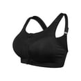 thumbnail image 3 of FUTATA Women Front Zip Sports Bra, Push Up Sports Bra Bandeau Top With Removable Pad, Fitness Workout Running Yoga Bra, 3 of 5
