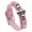 Pink, variant on Adjustable Gothic Skull Cuff Wristband Soft PU Leather Unisex Jewelry Perfect For Layering Punk Accessories