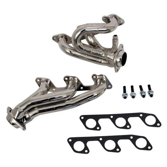 BBK 4010 1.625 in. Shorty Tuned Length Exhaust Headers for 2005-2010 Mustang 4.0 V6 - Chrome