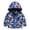 a-Dark Blue369, variant on FINALGANG Girls Kids Butterfly Print Hooded Jacket Lightweight Outerwear Full Zip Closure Long Sleeve Coat For Daily Outdoor Wear Pink 4-5 Years