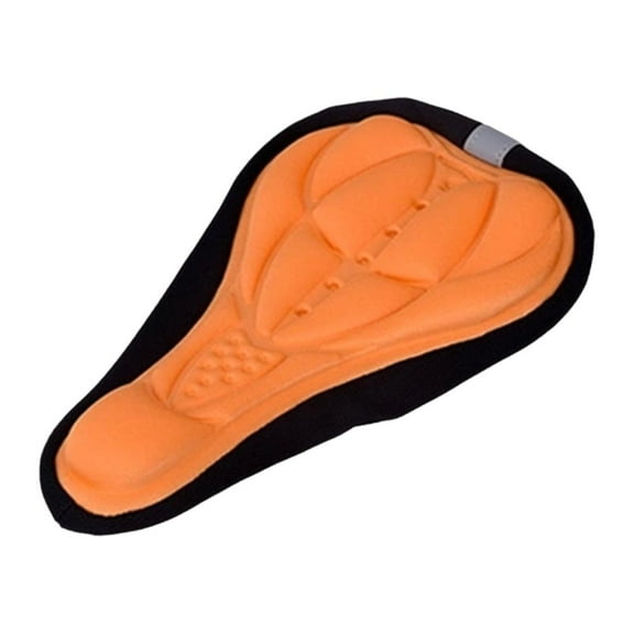 Thick Breathable Bicycle Seat Cushion Cover 3D Ergonomic Design for Enhanced Riding Comfort