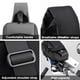 thumbnail image 3 of Bolso diagonal para el pecho para hombre, mochila recargable por USB, mochila pequeña de tela de nailon antirrobo impermeable, 3 of 5