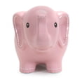 thumbnail image 4 of Child to Cherish Large Stitched Elephant Bank, Pink, 4 of 4