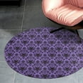 thumbnail image 4 of Haunted Mansion Round Area Rugs for Bedroom Living Room, 2FT Soft Comfy Indoor Circle Carpets, Carpet Home Decor Floor Mat, 4 of 6
