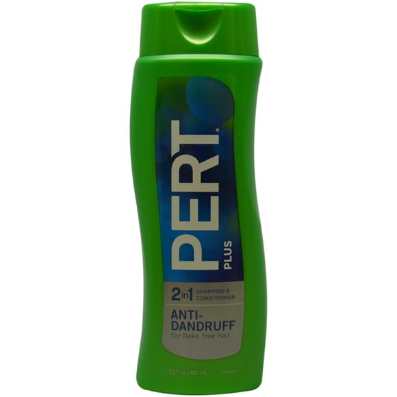 Pandruff Control Pyrithione Zinc pour Cheveux Sans Flocons 2 en 1 Shampooing et Revitalisant par Pert pour Unisexe - 13,5 oz Shampooing et Revitalisant