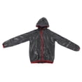 thumbnail image 3 of Reflective Raincoat, Nano Zinc Oxide Coating Easy To Carry Reflective Belt Design Rainproof Jacket Back Breathable Window  for Camping for Outdoor Working L, 3 of 8