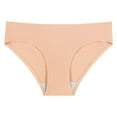 thumbnail image 1 of PMVFHDE Seamless Low Waist Breathable Thong Thin Solid Color Womens Underwear For Sports Comfort, 1 of 3