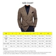 thumbnail image 4 of Chaqueta de traje de hombre Slim Fit,Chaqueta de traje de hombre Solapa Hombres Abrigo de negocios Botón Chaqueta de traje de hombre Diseñado con precisión, 4 of 5