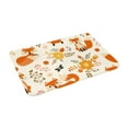 thumbnail image 2 of Disketp Flower Fox Mat For Front Door Outside - Doormat Outdoor Entrance - Welcome Mats Outdoor,Outside Entry And Outdoor Entrance 16''X24'', 2 of 9