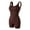 Coffee, variant on YABCSAZ Shapewear for Women Tummy Control Bodysuit Sleeveless Tank Seamless Body Shaper Underwear Waist Cincher Corset, Sculpting Snatched Waist Trainer Postpartum Support Shaper Thong Body Suit