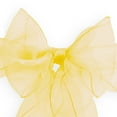 thumbnail image 3 of Lann's Linens - 100 Elegant Organza Wedding/Party Chair Cover Sashes/Bows - Ribbon Tie Back Sash - Gold, 3 of 4