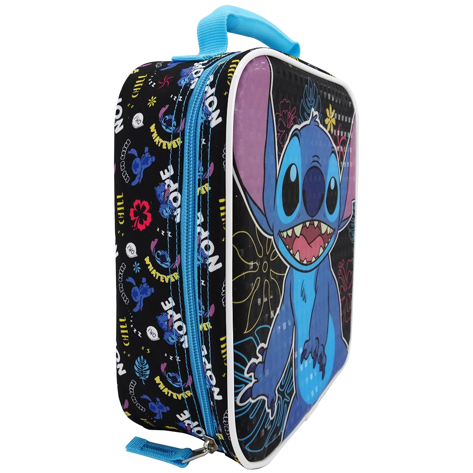 Stitch Insulated Lunch Bag Hawaii Disney w/ 2-Piece Food Container Sch –  Open and Clothing