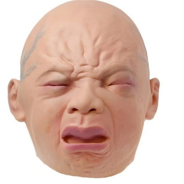 Bebé Llorando Cubierta Para La Cabeza De Bebé Llorando Accesorios Para Fiestas De Halloween