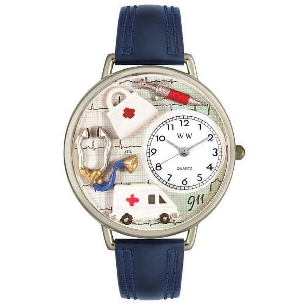 EMT Watch in Silver (Large)