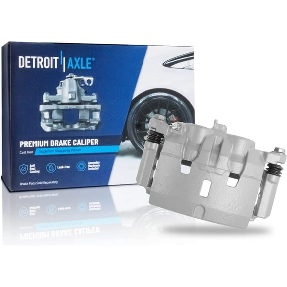 Detroit Axle - Front Right Brake Caliper w/Bracket Replacement for Chevrolet Blazer Traverse GMC Acadia Buick Enclave