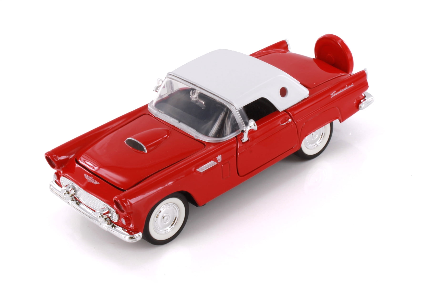 1956 Ford Thunderbird, Red - Showcasts 77312D - 1/24 Scale Diecast Model Car