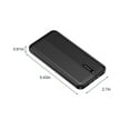 thumbnail image 5 of JTNeq Sleek Portable Charger with 10000mAh Capacity and 5V 2.1A USB Output for Efficient Charging, 5 of 7