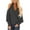 Black, variant on AOOCHASLIY Christmas Tops Women's Fashion V-neck Suspenders Off-the-shoulder Long Sleeve Tops Blouse