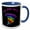 Blue/White, variant on 3drose, Cool Fun Colorful Tornado Is My Spirit Animal Nature Storm Cartoon, 15oz Mug