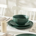 thumbnail image 2 of Stone Lain Rio 24-Piece Dinnerware Set Stoneware, Green, 2 of 6