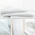 thumbnail image 4 of White Polyester Massage Table Sheets , Flat Bed Sheet Couch Cover, 4 of 6