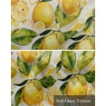 thumbnail image 6 of Lemon Summer Linen Curtain Valance for Bedroom/Bathroom/Kitchen/Office/Living/Dining Room Window,Botanical Tropical Fruit Watercolor Pocket Topper Drapes Decorative Cafe Drapery Panel 54"x18", 6 of 6
