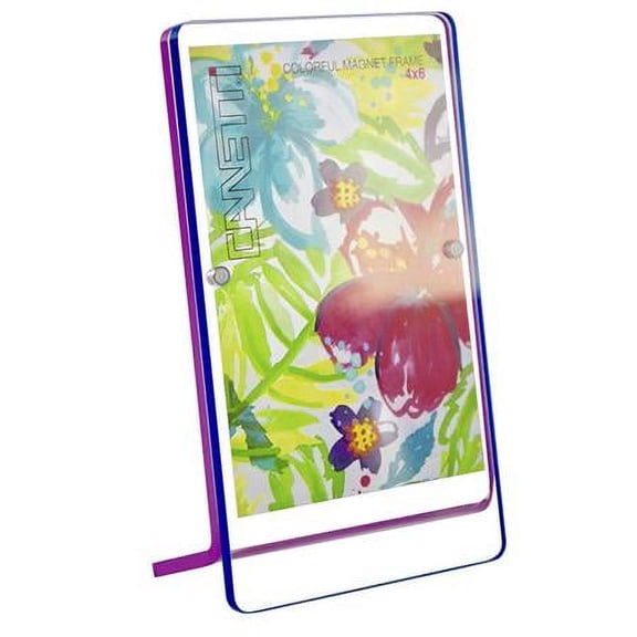 Colorful Magnet Frame, 5x7", Blue/Purple