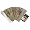 thumbnail image 1 of Aspect Peel & Stick Distressed Metal Panel (15 sq ft Kit, Ivory Patina), 1 of 2